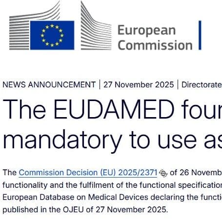 倒计时 6 个月！EUDAMED 强制使用在即，医疗器械企业必读