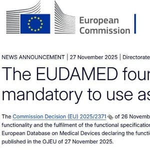 倒计时 6 个月！EUDAMED 强制使用在即，医疗器械企业必读