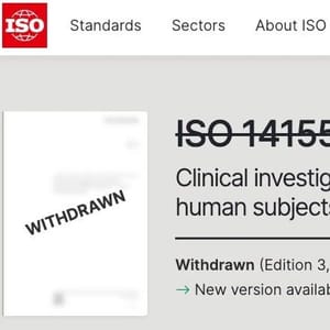 医疗器械临床试验的“全球GCP标准” ISO14155: 2026 正式发布