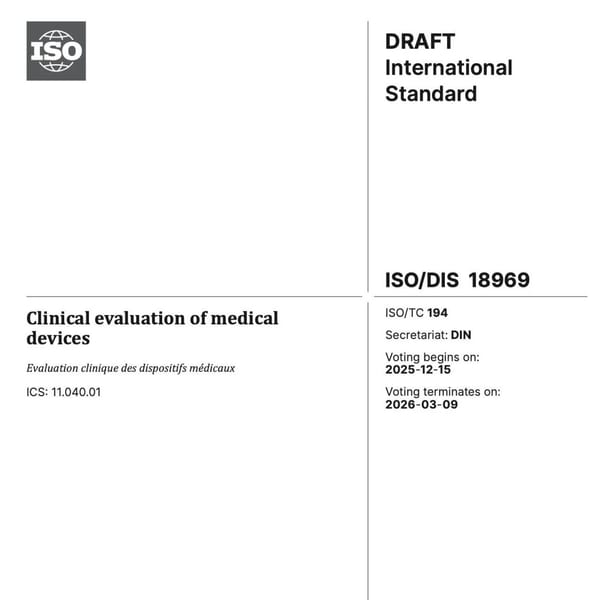 首个欧盟临床评价国际标准ISO18969，对企业临床策略的影响？