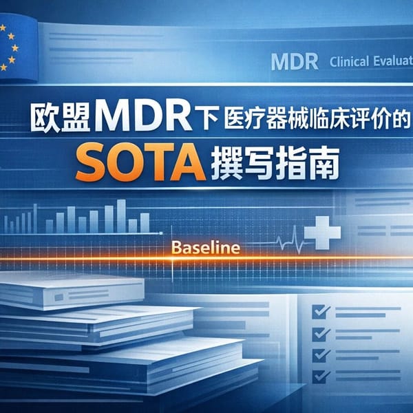 欧盟MDR临床评价里的 State of the Art（SOTA）实践指南